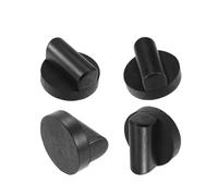 JUNPIY 2/4 Uds. Gato de goma Puck almohadilla de elevación con gato adaptador de almohadilla de punto de elevación herramienta de reparación de extracción de coche, for TT RS R8 A6 Almohadilla para ga