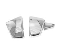 JUNPIY 2 Piezas de Cubierta de carenado Lateral de batería de Motocicleta ABS cromada for VLX 600 1999-2008 VT600 C CD Shadow VLX Deluxe STEED400 99-2007 Cubierta Lateral para Motocicleta(Chrome)