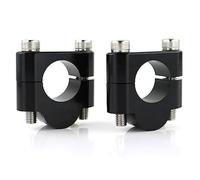 JUNPIY Abrazadera elevadora de barra ancha for manillar de motocicleta, 22mm, 7/8, palanquilla CNC for CBX 750 FMX 650 NT 650 V NX 650 SLR 650 XL 1000V VTR1000F Abrazadera para elevador de manillar de
