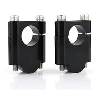 JUNPIY Abrazadera elevadora de barra ancha for manillar de motocicleta, 22mm, 7/8, palanquilla CNC for CBX 750 FMX 650 NT 650 V NX 650 SLR 650 XL 1000V VTR1000F Abrazadera para elevador de manillar de