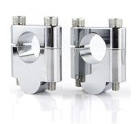JUNPIY Abrazadera elevadora de barra ancha for manillar de motocicleta, 22mm, 7/8, palanquilla CNC for CBX 750 FMX 650 NT 650 V NX 650 SLR 650 XL 1000V VTR1000F Abrazadera para elevador de manillar de