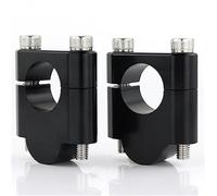 JUNPIY Abrazadera elevadora de barra ancha for manillar de motocicleta, 22mm, 7/8, palanquilla CNC for CBX 750 FMX 650 NT 650 V NX 650 SLR 650 XL 1000V VTR1000F Abrazadera para elevador de manillar de