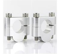 JUNPIY Abrazadera elevadora de barra ancha for manillar de motocicleta, 22mm, 7/8, palanquilla CNC for CBX 750 FMX 650 NT 650 V NX 650 SLR 650 XL 1000V VTR1000F Abrazadera para elevador de manillar de