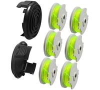 JUNPIY Accesorios for Worx WA0014 WG168 WG184 WG190 WG191 Kit de Carrete de Hilo for cortacésped Reemplazo de Carrete de desbrozadora