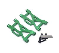 JUNPIY Brazos oscilantes de Brazo de suspensión Delantera de aleación de Aluminio, for Wltoys, for Coche RC 104001 1/10 Enlace del Brazo de Control de suspensión(Green)