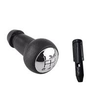 JUNPIY Car Styling Adaptador de palanca de perilla de cambio de marchas de 5 velocidades, for Peugeot, 106107205206306406307308 3008, for Citroen, for Picasso C1 C2 Pomo de palanca de cambios(BLACK Kn