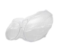 JUNPIY Cubierta de cristal for lente de faro de coche, cubierta transparente for pantalla de lámpara, for Mercedes, for Benz, Clase E W211 02-08 2118202961 2118203061 Cubierta de faro de cristal(BLACK