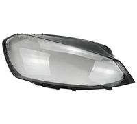 JUNPIY Cubierta de Faro Delantero for Golf 7, MK7 2014 2015 2016 2017, Carcasa de Pantalla de lámpara de Lente Transparente Cubierta para Faros Delanteros de Coche