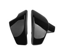 JUNPIY Cubiertas Laterales de batería for Motocicleta, Protector de carenado Izquierdo y Derecho Negro VLX600 VT600 C CD Shadow Steed VT400 1999-2008 2007 Cubierta Lateral para Motocicleta