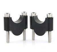 JUNPIY Elevadores de montaje for manillar de motocicleta, 22mm, 7/8 ", palanquilla CNC for XL1000V VTR1000F CBX 750 FMX 650 NT650V NX 650 SLR 650 Abrazadera para elevador de manillar de motocicleta(Ri