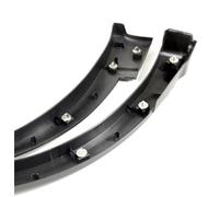 JUNPIY Embellecedor de Cejas for Rueda de Guardabarros Negro, for Nissan, Qashqai J11 Rouge Sport 2014-2018 2019 2020 2021 Guardabarros para Coche(Rear Right)