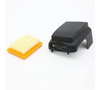 JUNPIY Filtro de aire con cubierta for desbrozadora, recortadora, limpiador, herramientas jardinería, piezas repuesto, for FS120, FS200, FS250 Tapa protectora del filtro de aire