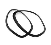 JUNPIY For Mini, Accesorios Countryman, Cooper R60, Pegatinas for Faros Delanteros y Traseros, diseño de Coche R60 Moldura de ventilación del Coche(2PCS For Front Black)