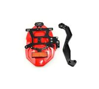 JUNPIY Guardabarros Trasero for Motocicleta, Guardabarros, Protector contra Salpicaduras, Kit CNC for Duke for 390ADV for 390adv, Guardabarros Delantero Guardabarros para Motocicleta(Red2)