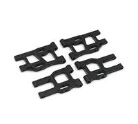 JUNPIY Juego de Brazo oscilante de Brazo de suspensión Delantera y Trasera de Metal, 4 Uds., for LC Racing PTG-2 1/10 RC, Accesorios de Piezas de actualización de Coche Enlace del Brazo de Control de