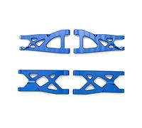 JUNPIY Juego de brazos de suspensión delantera y trasera de metal de 4 piezas, for Arrma 1/10, for SENTON, for VORTEKS, for Typhon, for Big Rock, for piezas de coche Granite RC Enlace del brazo de con