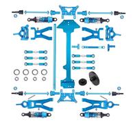 JUNPIY Kit de Brazo de suspensión del Eje de transmisión, for Wltoys, for A959-B A969-B A979-B K929-B A959B 1/18 RC Enlace del Brazo de Control de suspensión