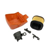 JUNPIY Kit de filtro aire y admisión for motosierra Husqvarna 362 365 371 372 Tapa protectora del filtro de aire