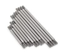 JUNPIY Kit de Varilla de Enlace de Metal de 12 Uds., varillaje de suspensión de dirección de vehículo Resistente, for Piezas de camión trepador de Control Remoto 1:10 TRX6 Enlace del Brazo de Control