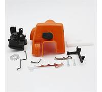 JUNPIY Kit de varilla eje punta parachoques filtro aire cubierta superior Piezas motosierra gasolina for MS180 MS170 MS 018 017 180 170 Tapa protectora del filtro de aire