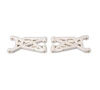 JUNPIY Suspensión Delantera de Nailon, Brazo Delantero A, camión 1/5, Coche RC, for LOSI, Pieza 5IVE-T, Pieza Rovan LT Enlace del Brazo de Control de suspensión(White)