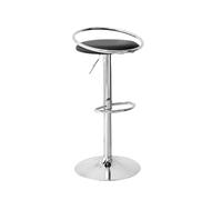Junpllvic Taburetes de Bar Modernos giratorios de Altura de mostrador con Respaldo bajo, Asiento tapizado de Cuero sintético para Isla de Cocina, Pub, cafetería, 67-89 cm