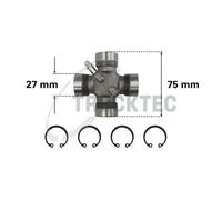 Junta, árbol de transmisión TRUCKTEC AUTOMOTIVE 02.34.041 para OE 4552008