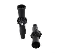 Junta articulada giratoria de 270 grados para varillas telescópicas, conector de extensión con poste de ángulo ajustable para herramientas de limpieza y brazos de rodillo de pintura (3 piezas)