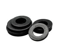 Junta circular lisa de acero inoxidable 304 negro M2,5 M3 M4 M5 M6 M8 M10 M12 M14 M16 M18 M20 M22 M24 M27 M30 Arandela plana GB97(M8x24x2 (3pcs))