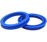 Junta de aceite para eje rotativo, Sello de aceite hidráulico UN 5 piezas, junta anillo sellado pistón cilindro PU poliuretano U for eje orificio