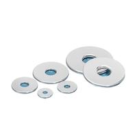 Junta de acero inoxidable M4 304, arandela plana ultrafina y engrosada(M4x12x1.6mm-20pcs)