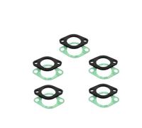 Junta de aislador de espaciadores de admisión de 28 mm compatible con bicicleta de bicicleta con bicicleta con ciclomotor se adapta a los modelos de motor de 28 mm de 28 mm(5 Sets)