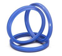 Junta de anillo de polietileno tipo 3 uds for ejes de vástago de pistón, sellos de aceite de cilindro hidráulico ID 10-160mm(10x20x4.5I6mm)