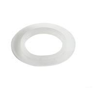 Junta de anillo de silicona de ajuste universal para sistemas de drenaje de bañera y fregadero que soporta residuos de lavabo y arriba sin modificaciones ni adhesivos (3,8 x 2,3 cm)