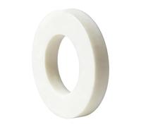 Junta de arandela plana de PTFE duro de 1,25/1,5/2/3 mm de espesor, 20 piezas, resistente a la temperatura y la corrosión para bridas,IDxODxCS,6 x 10 x 2 mm