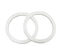 Junta de arandela plana de PTFE duro de 1,25/1,5/2 mm de espesor, 10 piezas, diámetro interior de 5-160 mm, resistente a altas y bajas temperaturas para bridas,IDxODxCS,20x25x1,25 mm