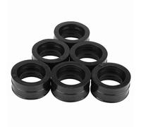Junta de arranque del colector de admisión del carburador de la motocicleta - Juego de 4, apto para CB750C CB750F CB750K CB750L CB750SC, plástico duradero, resistente al aceite