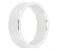 Junta de auriculares de horquilla delantera compatible con bicicletas de 28 6 mm, diseño de aleación de aluminio (5 mm, negro)