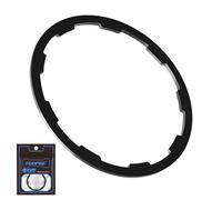 Junta de auriculares para bicicleta - Espaciador de casete para bicicleta de engranajes, arandela de aluminio duradera | Ventaja del acabado anodizado, función de fácil instalación, escenarios de mant