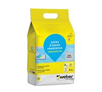 Junta de baldosas adecuada para piscina, alta resistencia, gris perla, Weberjoint HR 5KG, WEBER