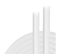 Junta de burlete con cepillo, Tira excluyente de tiro autoadhesiva, 10 m, multicolor, 5-23,0 mm, aislamiento acústico for puertas y ventanas