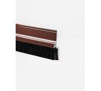 Junta de burlete para la parte inferior de puertas Tira de sellado inferior de puerta, 100 cm, multicolor, varios tamaños(Bruin,10cm)