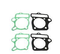 Junta de cabeza de acero de 56 mm compatible con Ducar YX 140 cc Pit Dirt Bike ATV Quad ajuste universal(2 Sets)