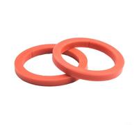 Junta de cabeza de grupo de silicona E61 de 8 mm, sello resistente al calor para máquinas de café Gaggia, kit de anillos de repuesto rojo (2 piezas)