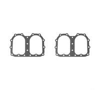 Junta de cabeza de metal de repuesto compatible con Wisconsin Engine VH4D, THD, VF4D, TJD, TFD, TE, TF QD613, garantiza una compresión adecuada y rendimiento del motor (2 piezas)