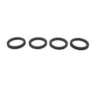 Junta de café espresso, junta de cabeza de grupo de anillo de vapor de silicona compatible con máquina de café Rancilio, pieza de repuesto de anillo de sellado de 8,5 mm, 73 mm de diámetro (4 piezas)