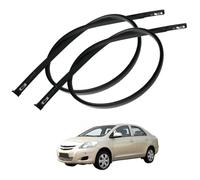 Junta de Canalón Techo para Toyota Vios 2008-2013 | EPDM Caucho Reduce el Ruido del Viento Instalación a Presión Tira para Canalón Repuesto Accesorios