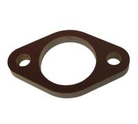 Junta de carburador hecha con precisión de 3 mm de grosor con agujero de 24 mm diseñada para bicicletas Bsa y Triumph que ofrece un rendimiento duradero en condiciones duras (1 unidad)