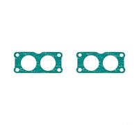 Junta de carburador para motores Honda GX630 GX690, parte 16221-Z6L-000, juego de juntas de cabeza de bronce de metal, sello hermético del sistema de combustible, motor de cortacésped (2 piezas)