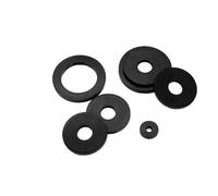 Junta de caucho NBR, anillo de sellado Arandelas de nitrilo Junta tórica plana suave amortiguadora de golpes Sello de grifo(M12x25x2mm)